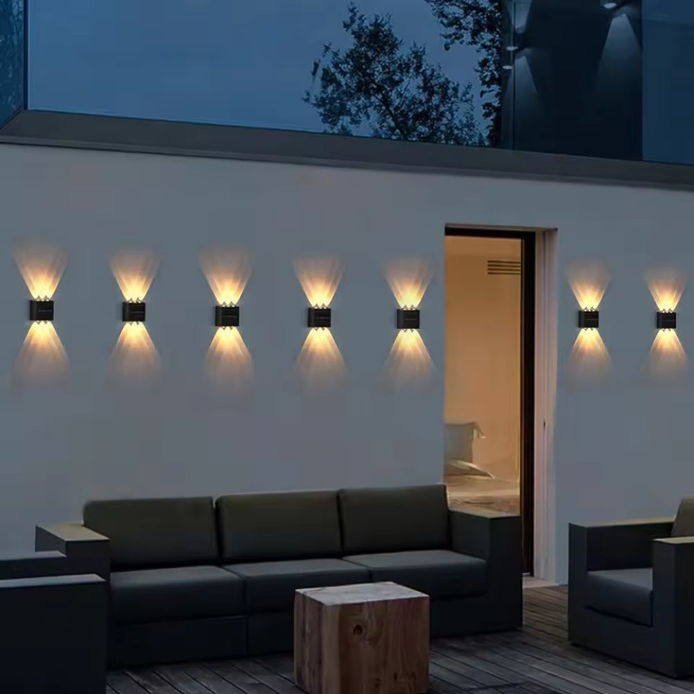 Lumine Solar Deco - Luminária de Parede LED com Energia Solar
