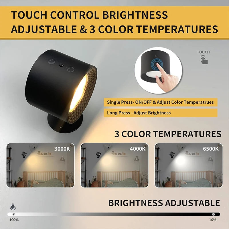 Luminária Touch 360º - Spazio Home