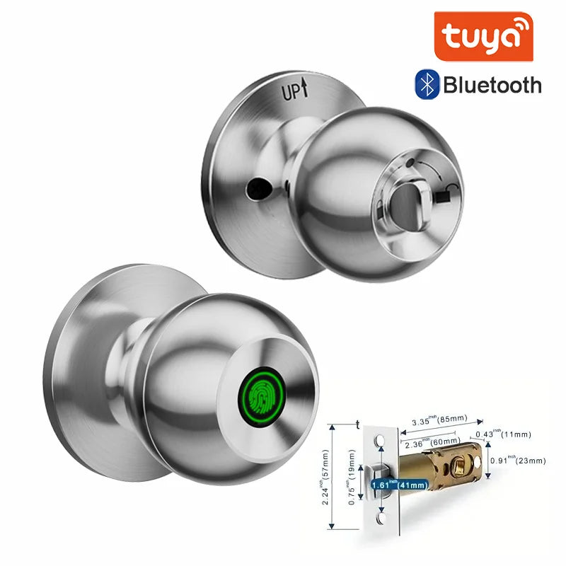Fechadura Biométrica Inteligente com Bluetooth – Spazio Home