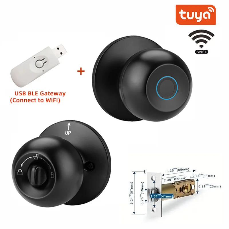 Fechadura Biométrica Inteligente com Bluetooth – Spazio Home