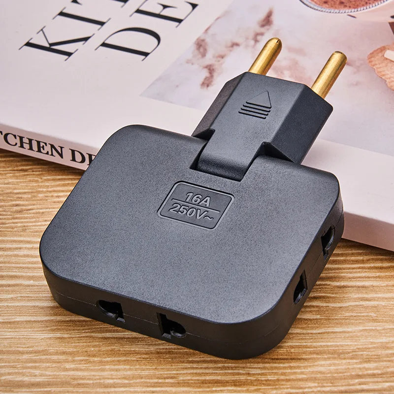 Adaptador 3 em 1 Rotativo 180° – Spazio Home
