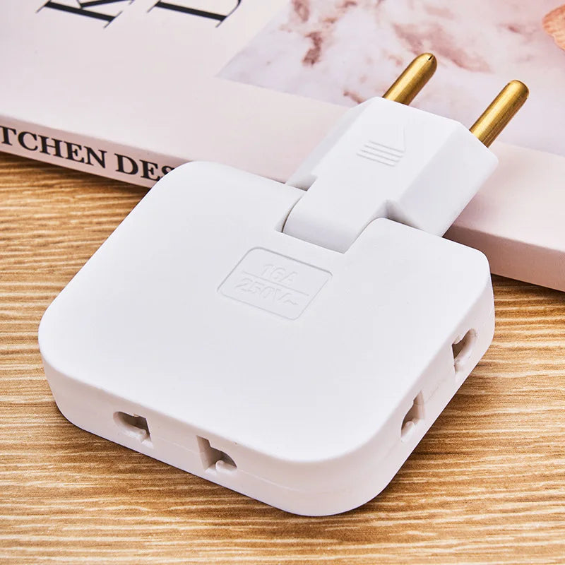 Adaptador 3 em 1 Rotativo 180° – Spazio Home