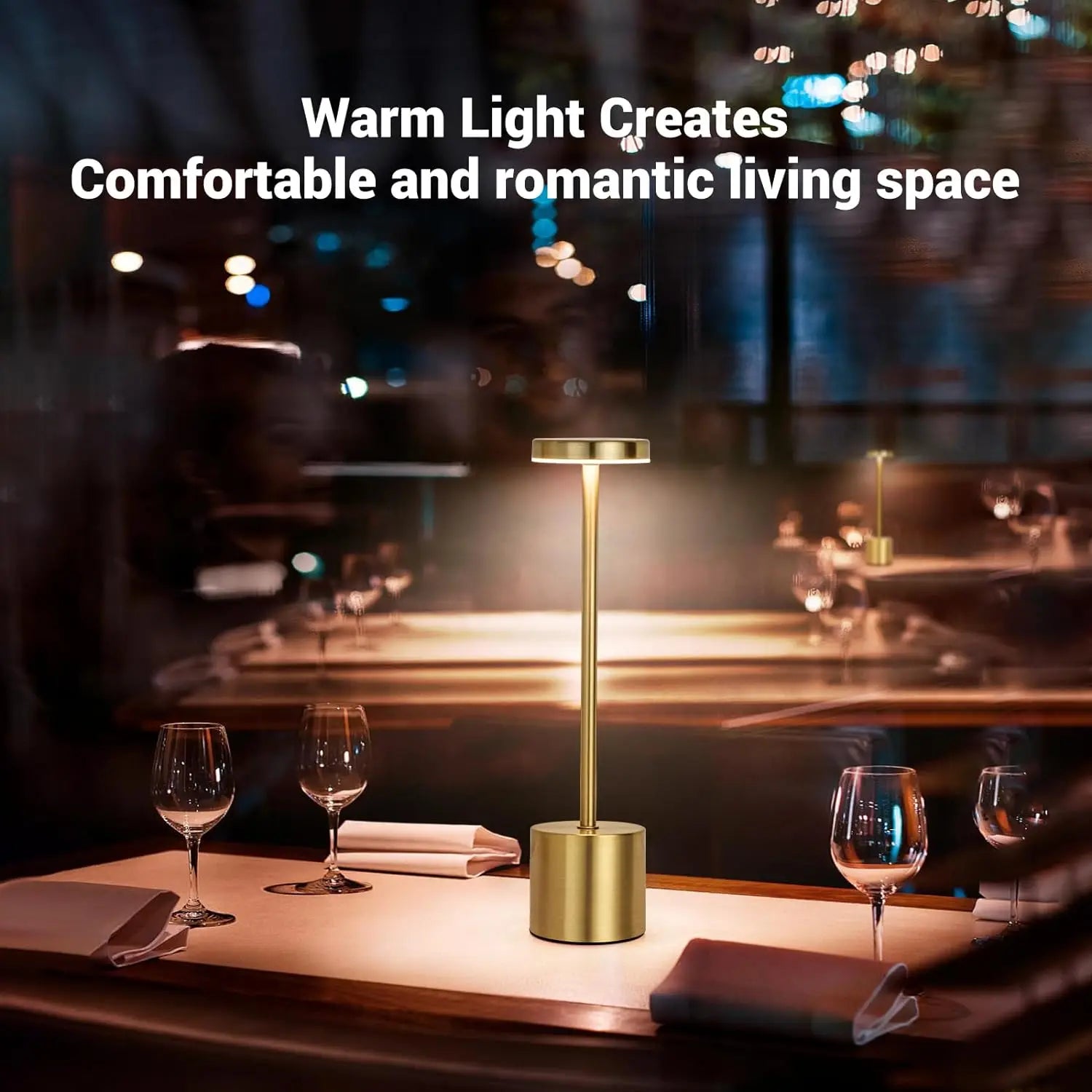 Luminária Touch AuraLux™