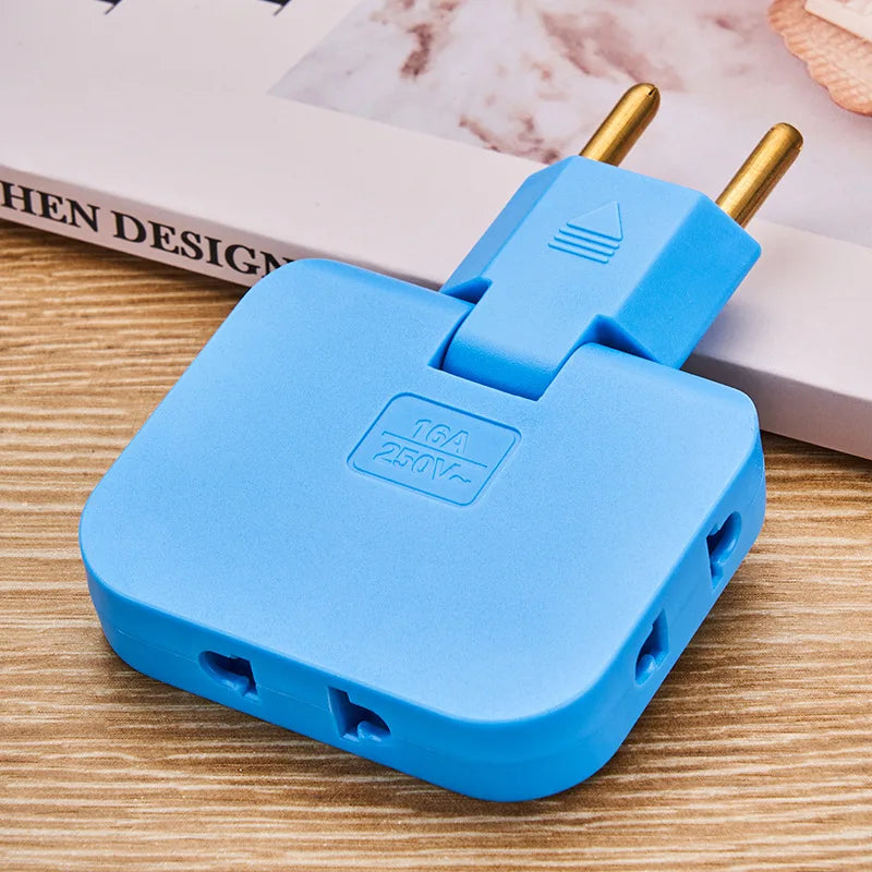 Adaptador 3 em 1 Rotativo 180° – Spazio Home