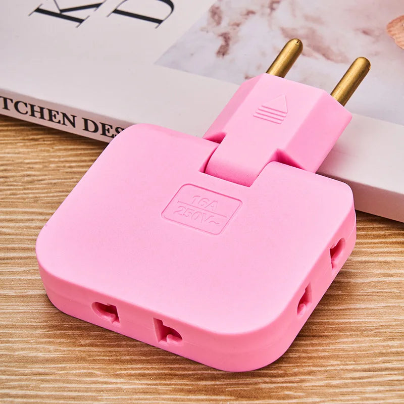Adaptador 3 em 1 Rotativo 180° – Spazio Home