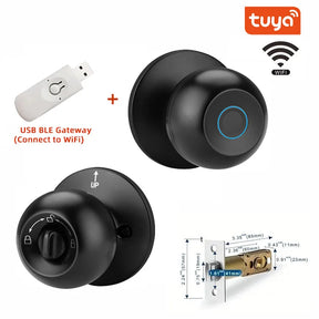Fechadura Biométrica Inteligente com Bluetooth – Spazio Home