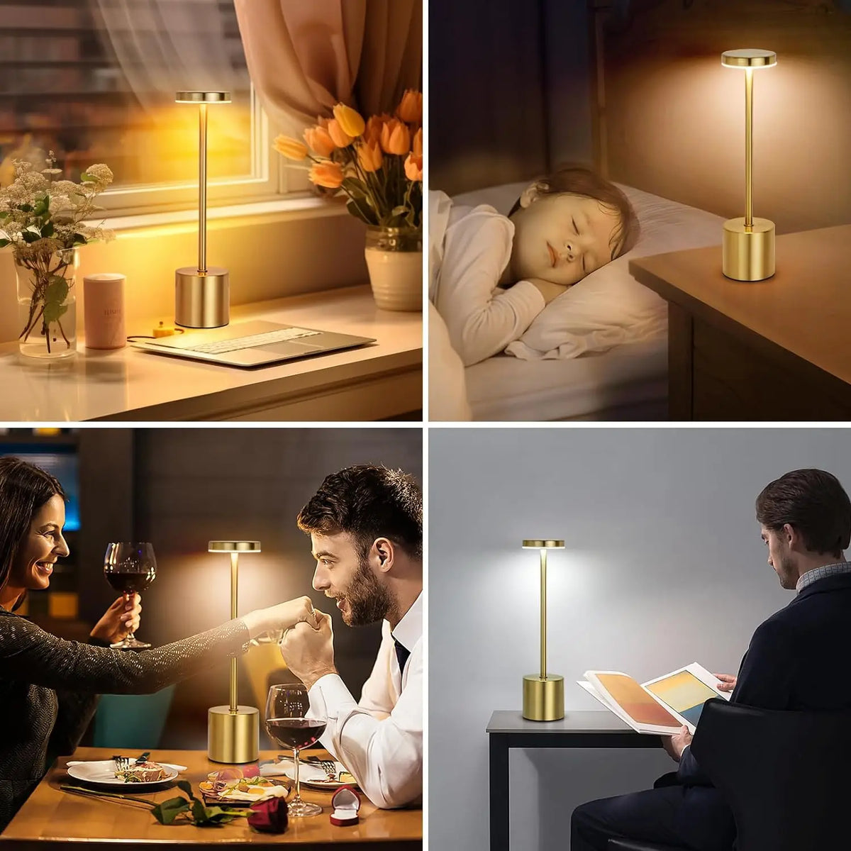 Luminária Touch AuraLux™