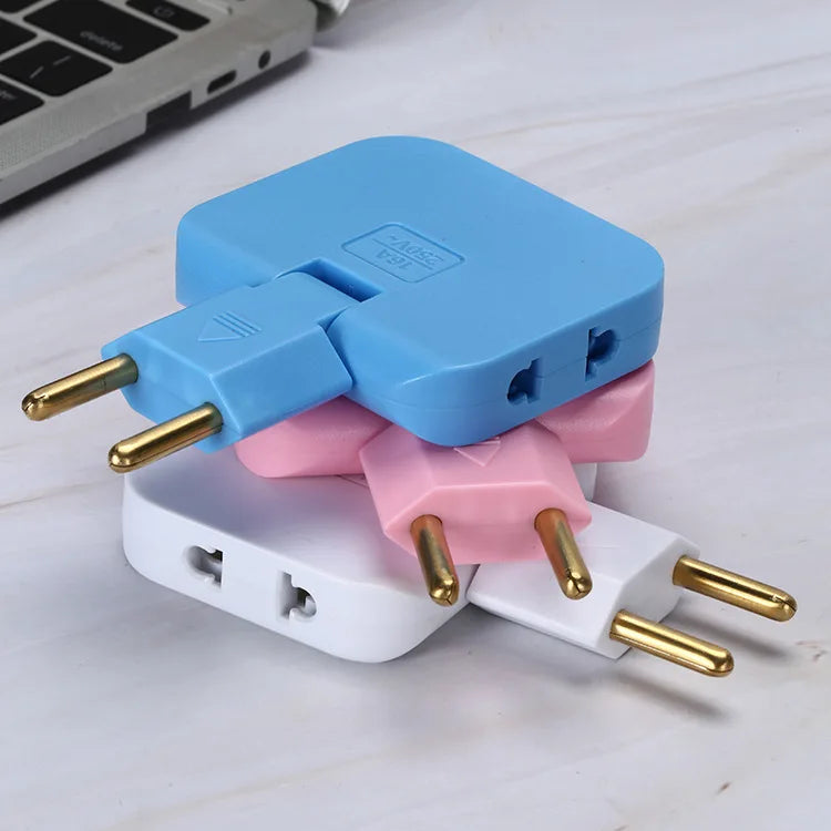 Adaptador 3 em 1 Rotativo 180° – Spazio Home