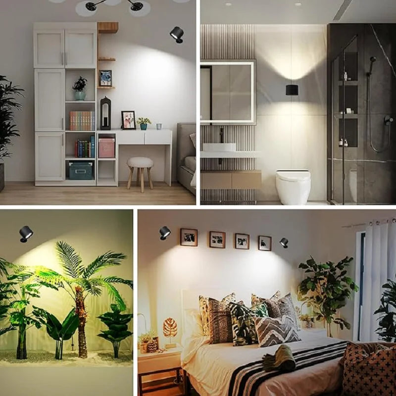 Luminária LED Magnética 2 em 1